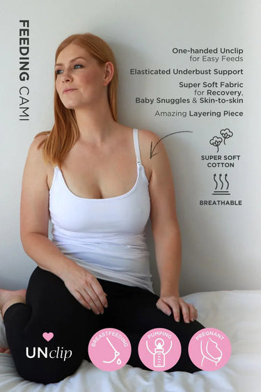 Maternity & Nursing Cami Tank Top from Cherry Melon maternity store australia